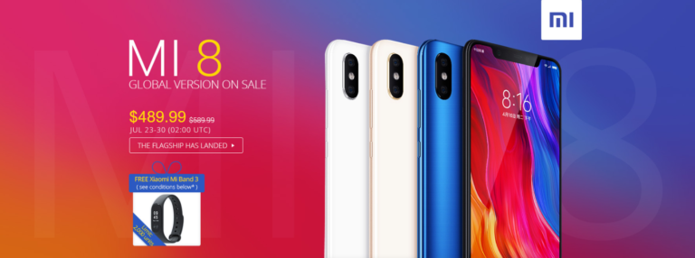 Xiaomi Mi 8 Global Gearbest