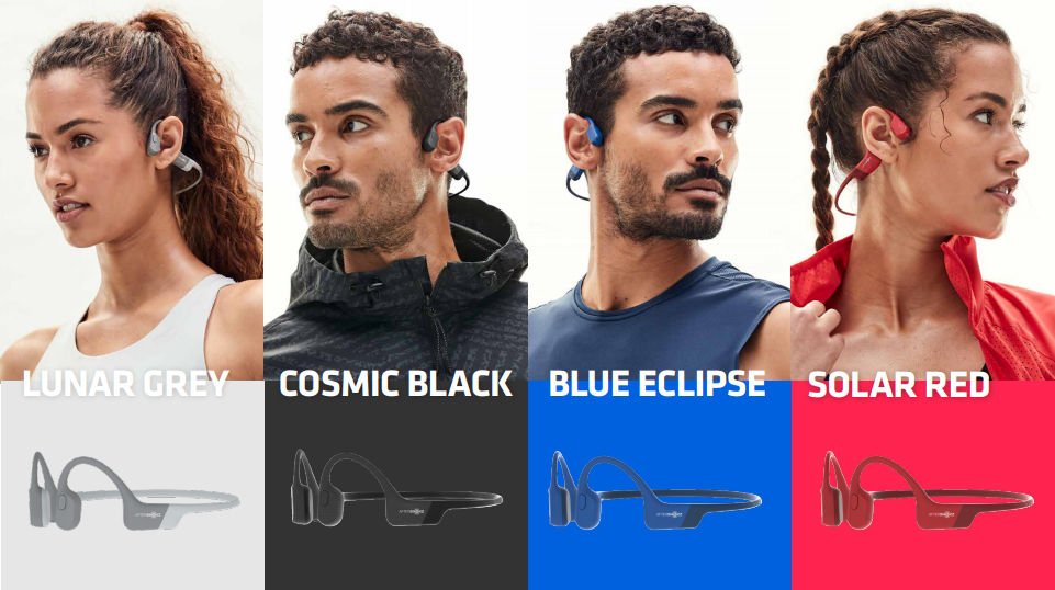 aftershokz aeropex colori