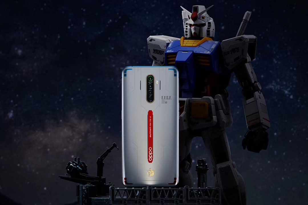 oppo reno ace gundam