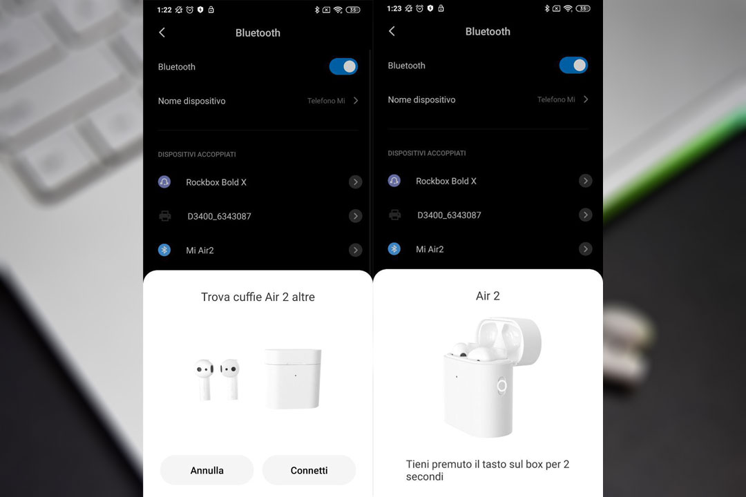 xiaomi mi air 2 popup