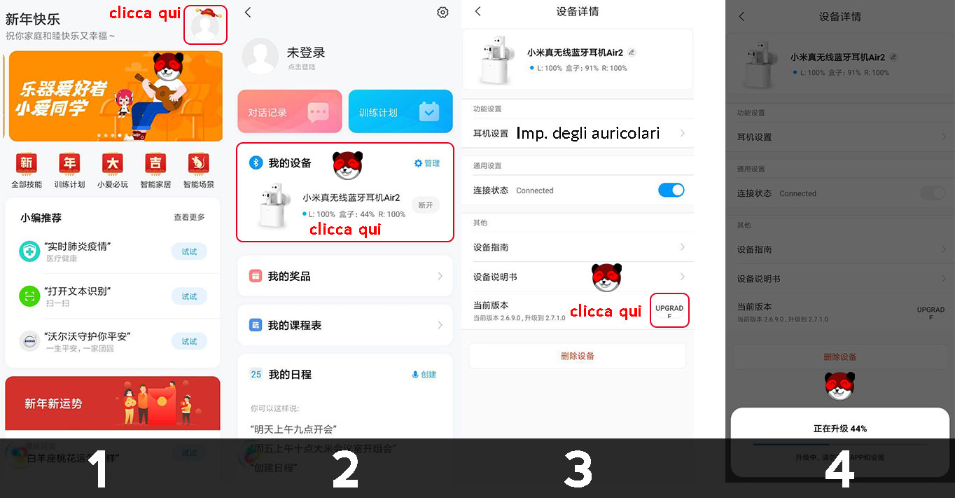 come aggiornare gli xiaomi mi air 2