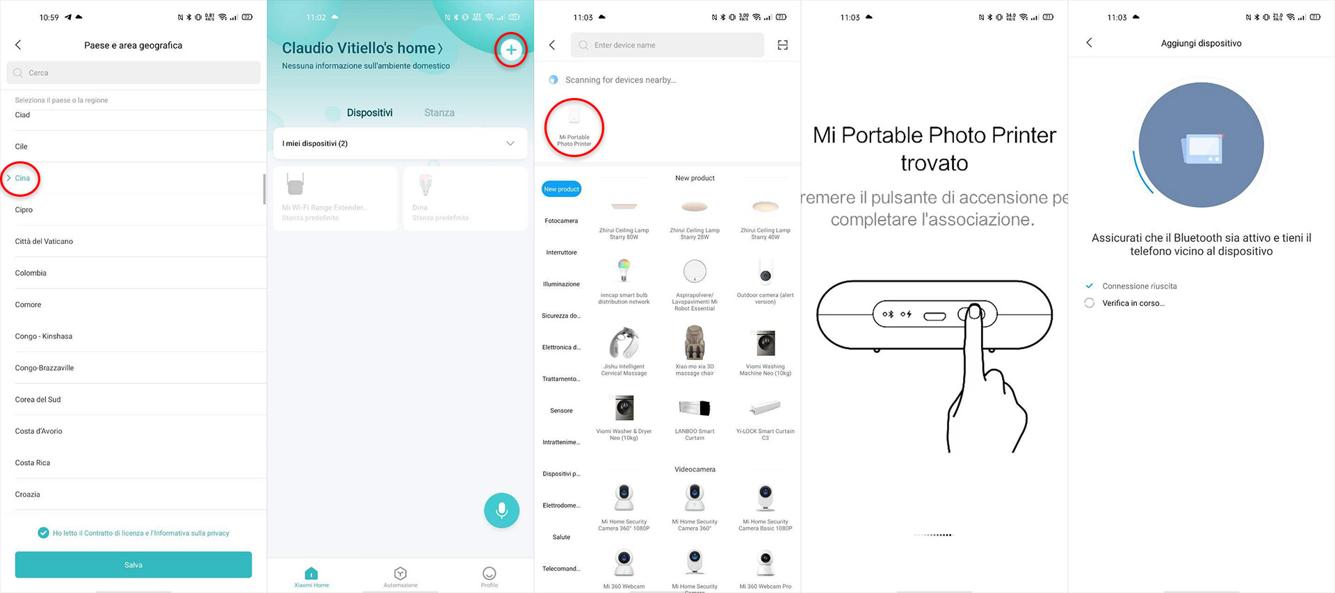 installazione xiaomi mi pocket photo printer