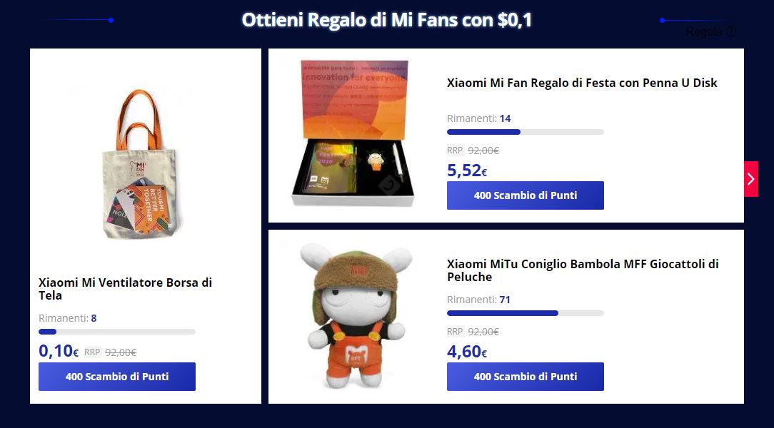 idee regalo gearbest per il mi fan festival