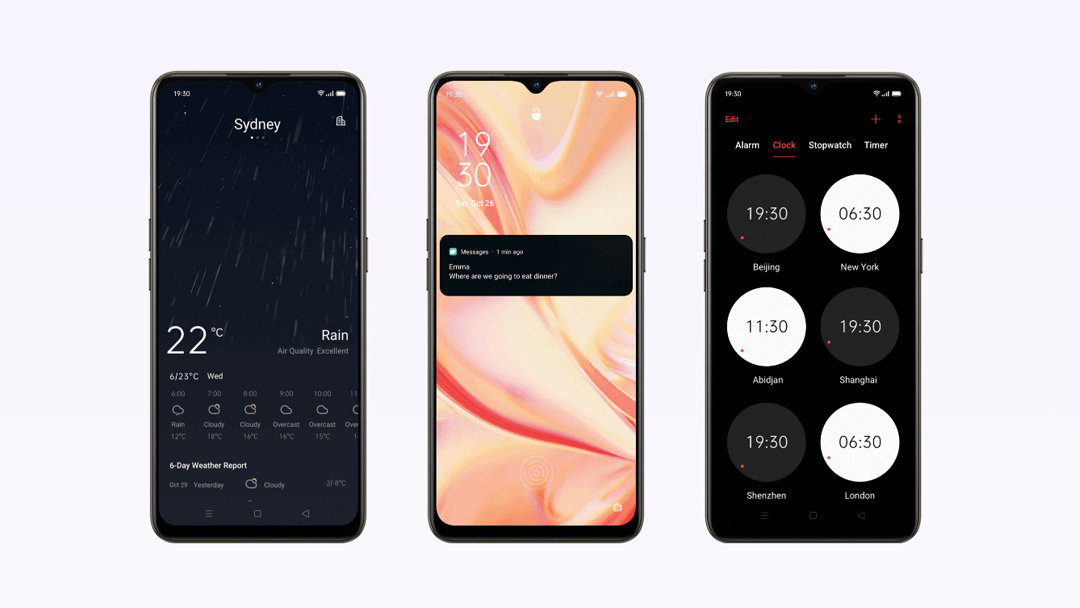 oppo find x2 lite interfaccia