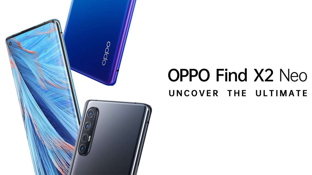 OPPO Find X2 Neo 5G ufficiale: un “fratello minore” di tutto rispetto