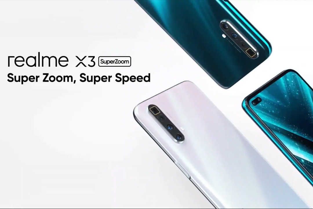 Realme X3 SuperZoom ufficiale: 120Hz, Snapdragon 855+ e zoom 60x