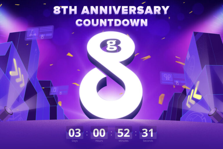 8 anniversario geekbuying
