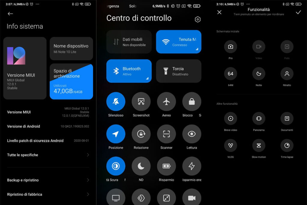 Xiaomi Mi Note 10 Lite MIUI 12