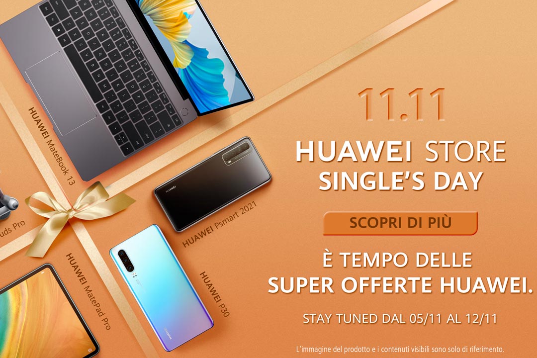 11.11 Huawei store single’s day: una settimana di offerte imperdibili!