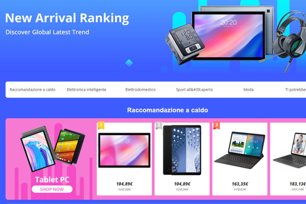 banggood new arrival ranking