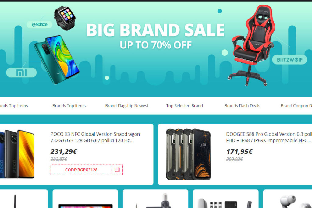 big brand sale