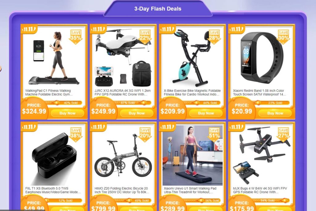 GeekBuying 3 Days Flash