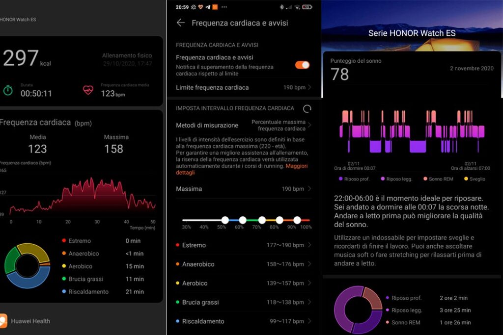Honor Watch ES Huawei Health
