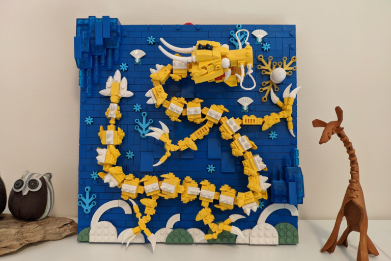 Cloni Lego cinesi Il Muro dei Nove Draghi Kazi KY2002