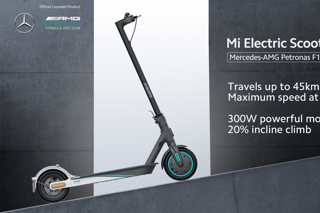 Mi Electric Scooter Pro 2 Mercedes-AMG Petronas F1: sono comunque 25Km/h
