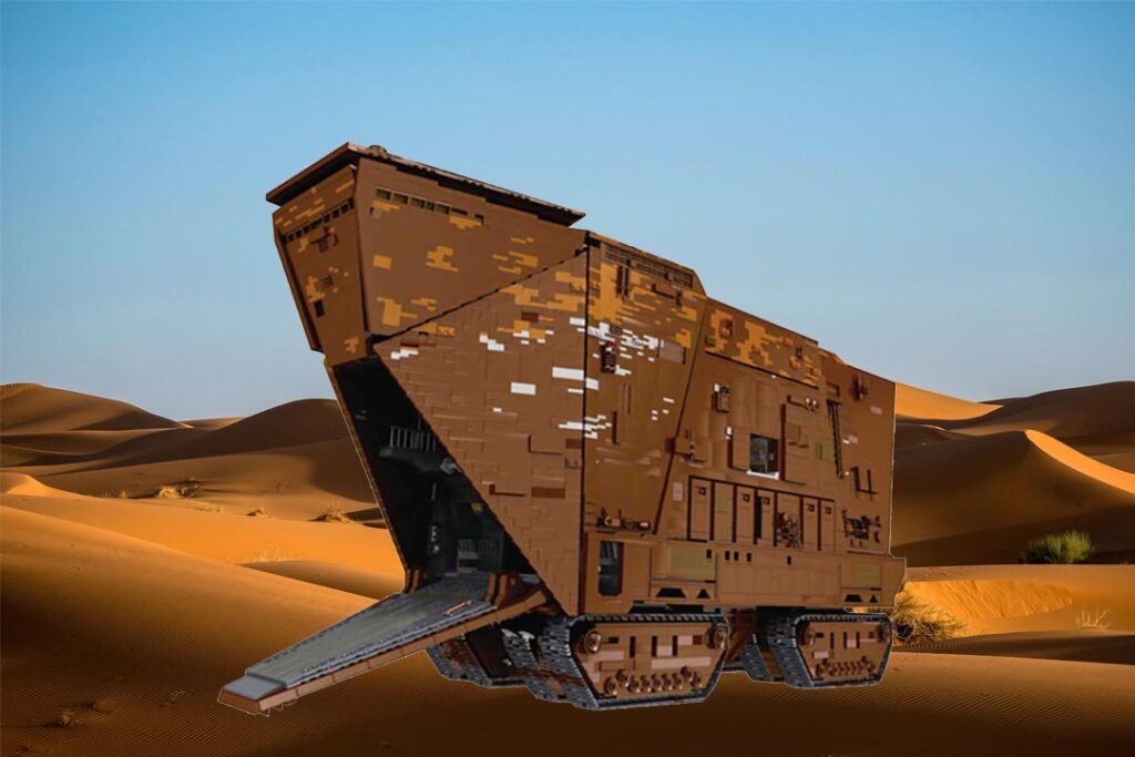 mould king sandcrawler
