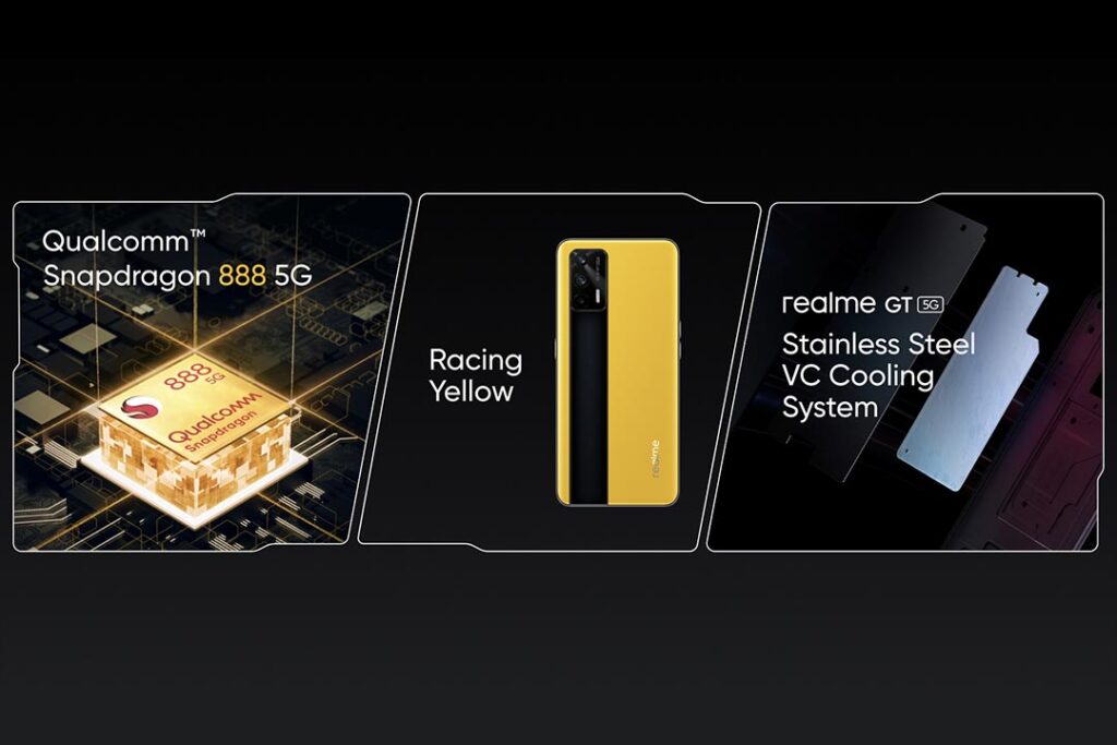 realme gt racing yellow