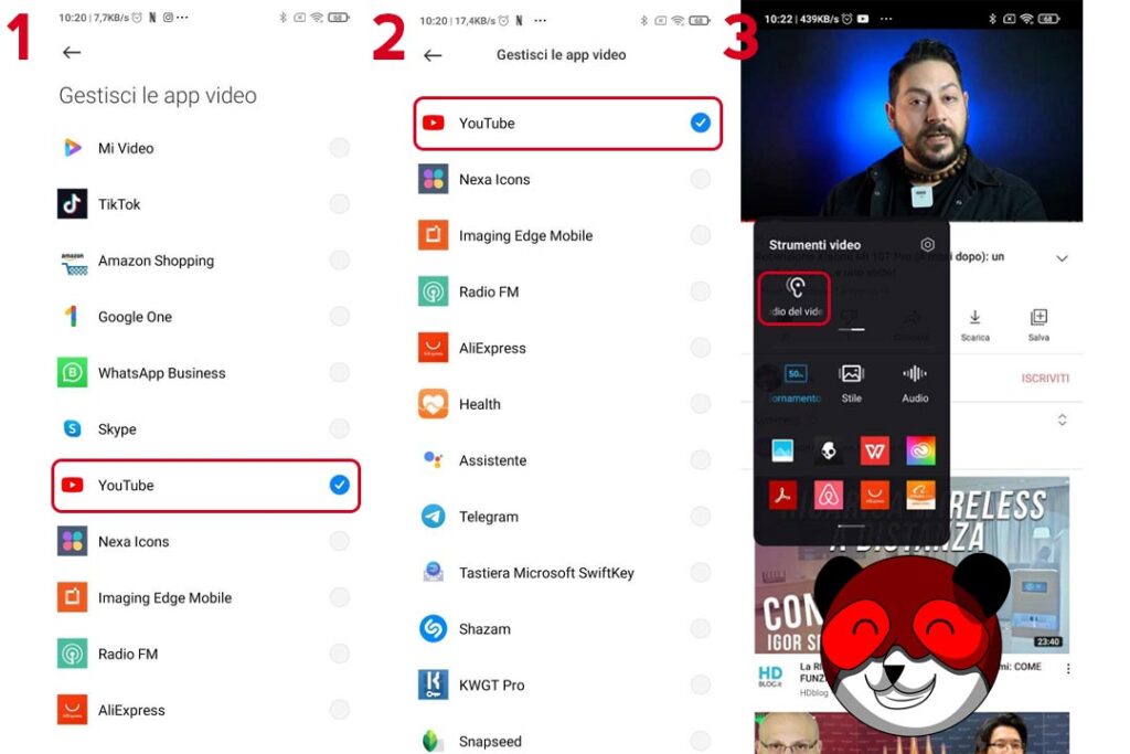 youtube schermo spento xiaomi miui 12