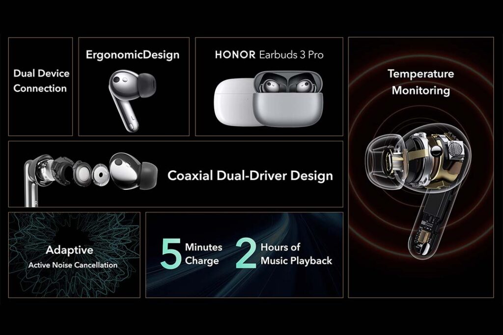 honor earbuds 3 pro