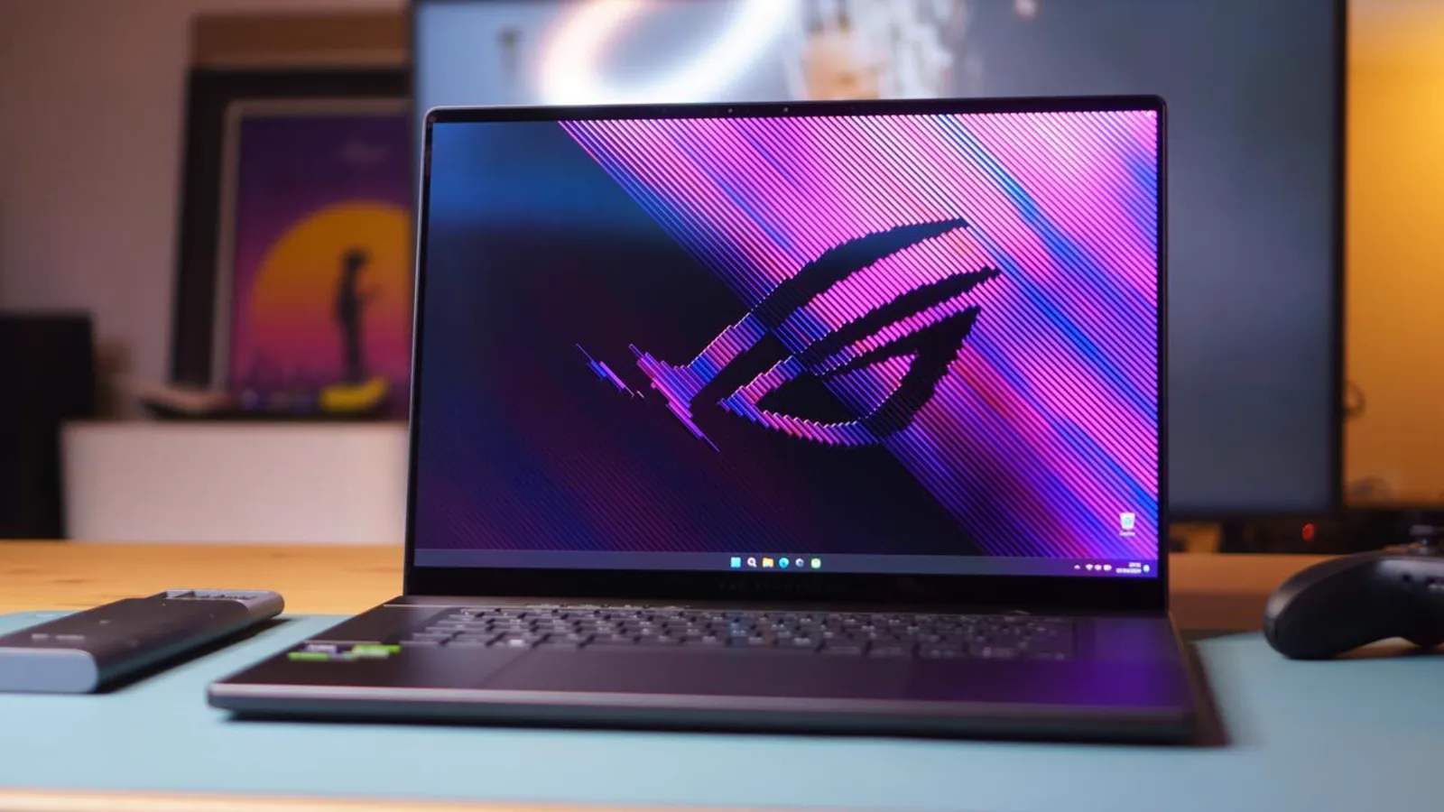 ASUS ROG Zephyrus G16 2024 Intel in primo piano