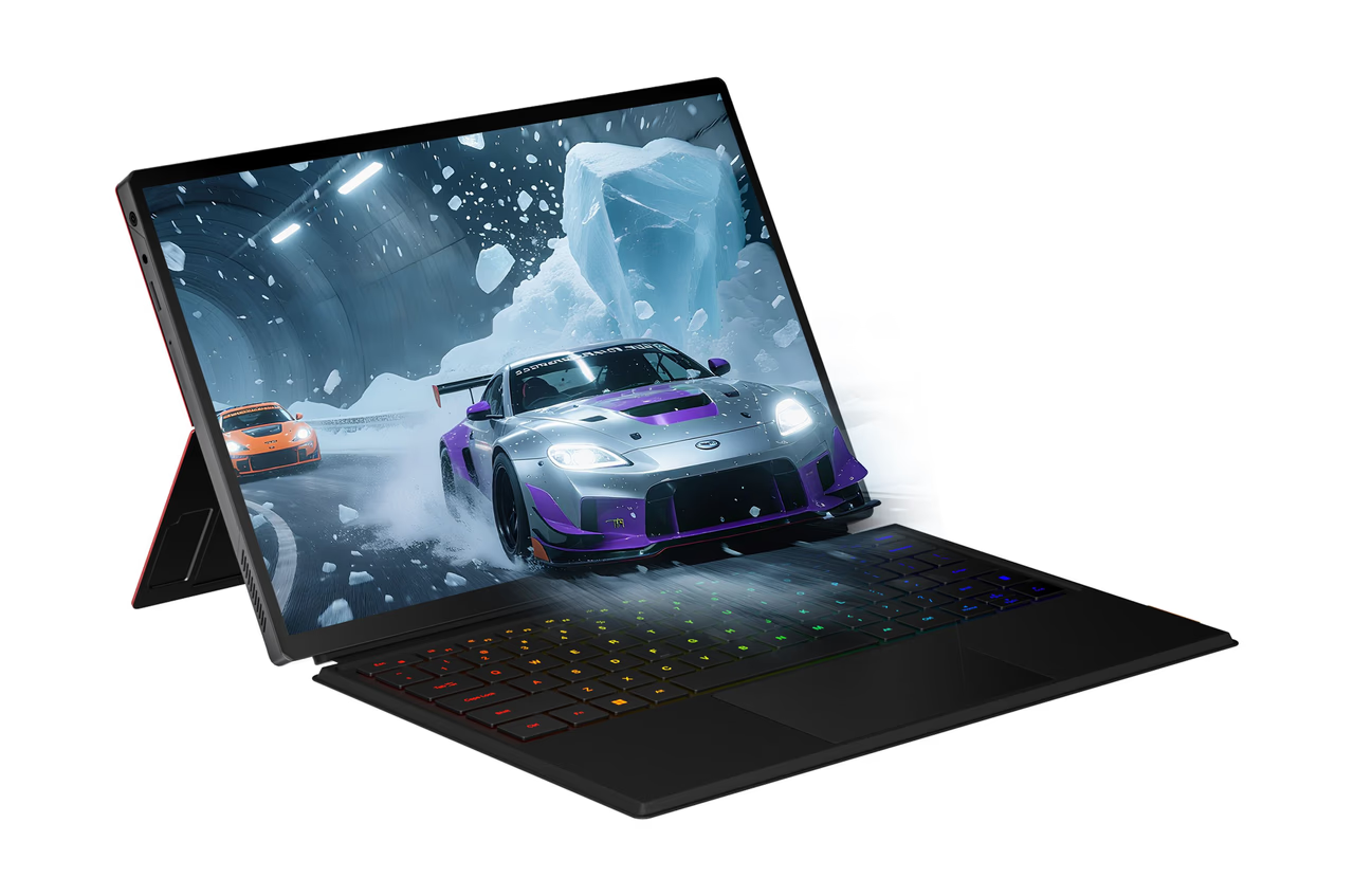 ONEXPLAYER SuperX ufficiale: 14” OLED 2.8K, Ryzen AI Max+ e fino a 128GB di RAM