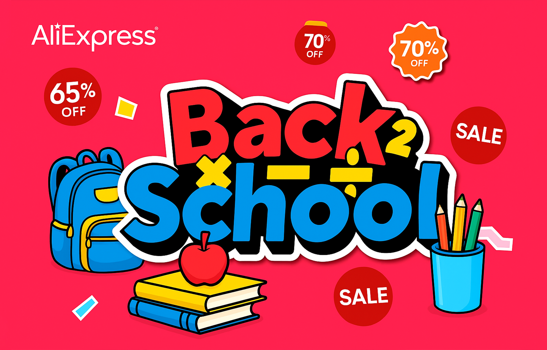 AliExpress: torna lo sconto Klarna da 20€ + tutti i coupon Back to School 2025