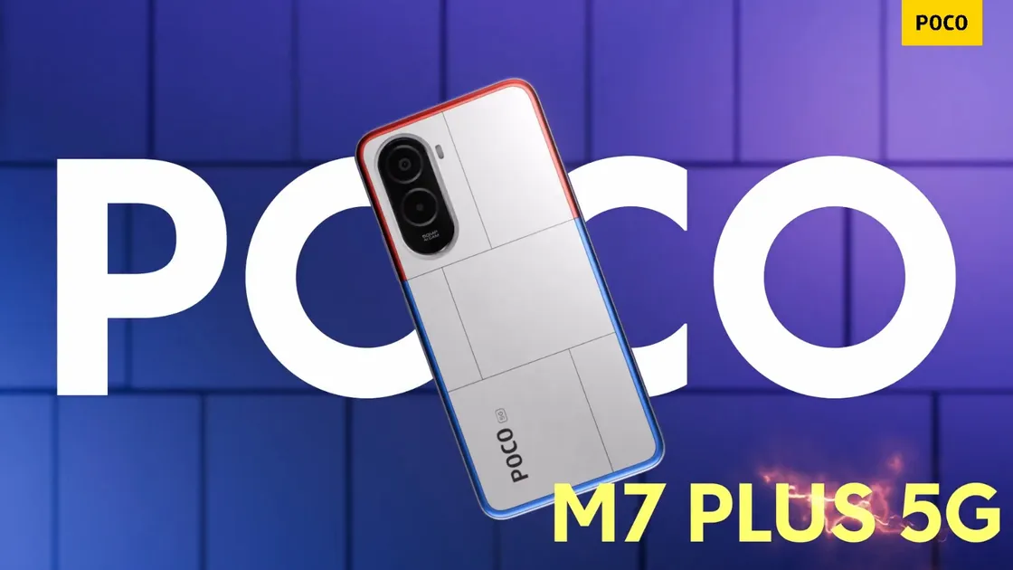 Poco M7 Plus 5G ufficiale in India con display a 144Hz e batteria da 7000mAh