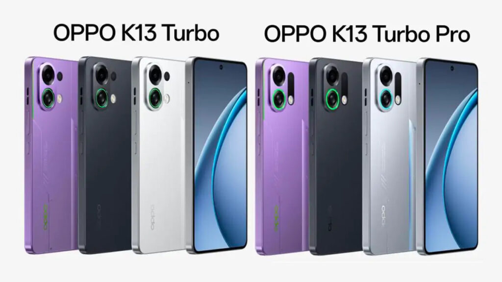 oppo k13 turbo e turbo pro