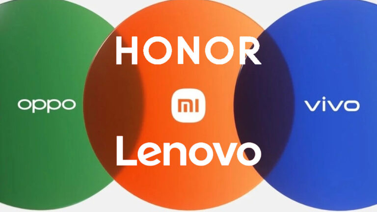 xiaomi vivo oppo honor lenovo