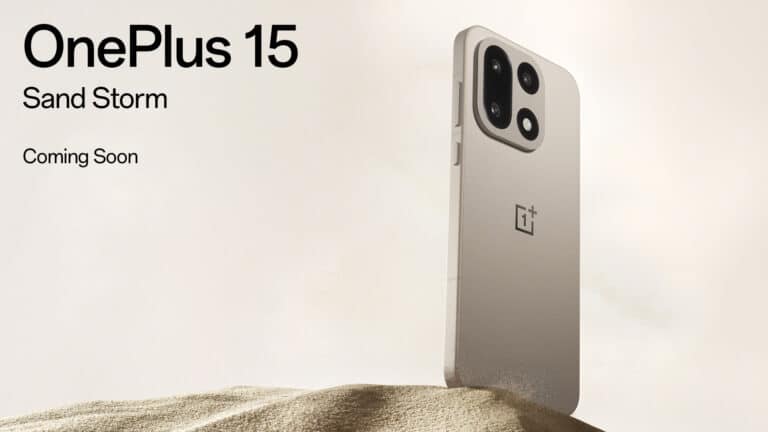 OnePlus 15 Sand Storm