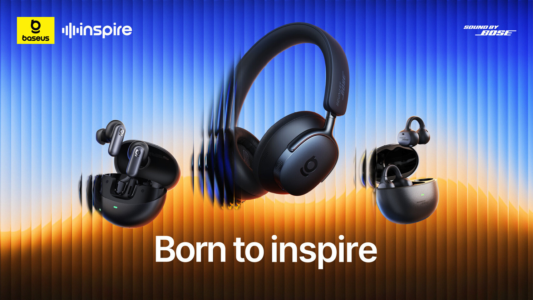 Baseus Inspire Series con Sound by Bose: XH1, XC1 e XP1 debuttano a IFA 2025