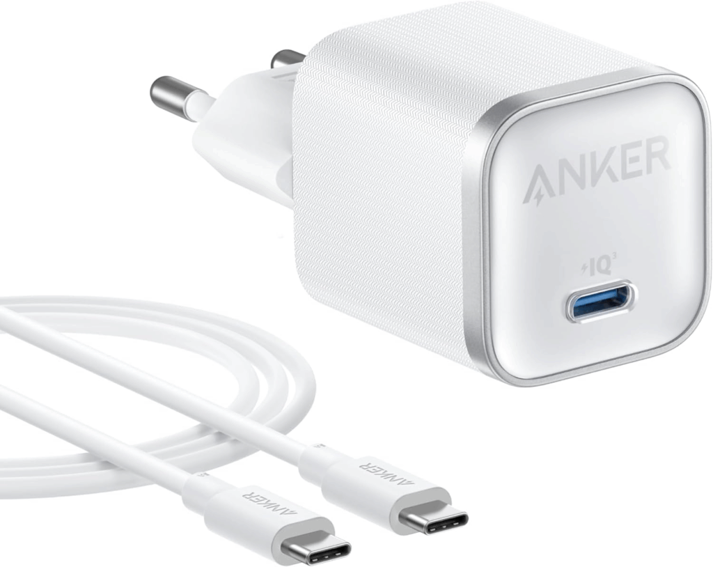 Anker Nano Charger (45W) con cavo USB-C