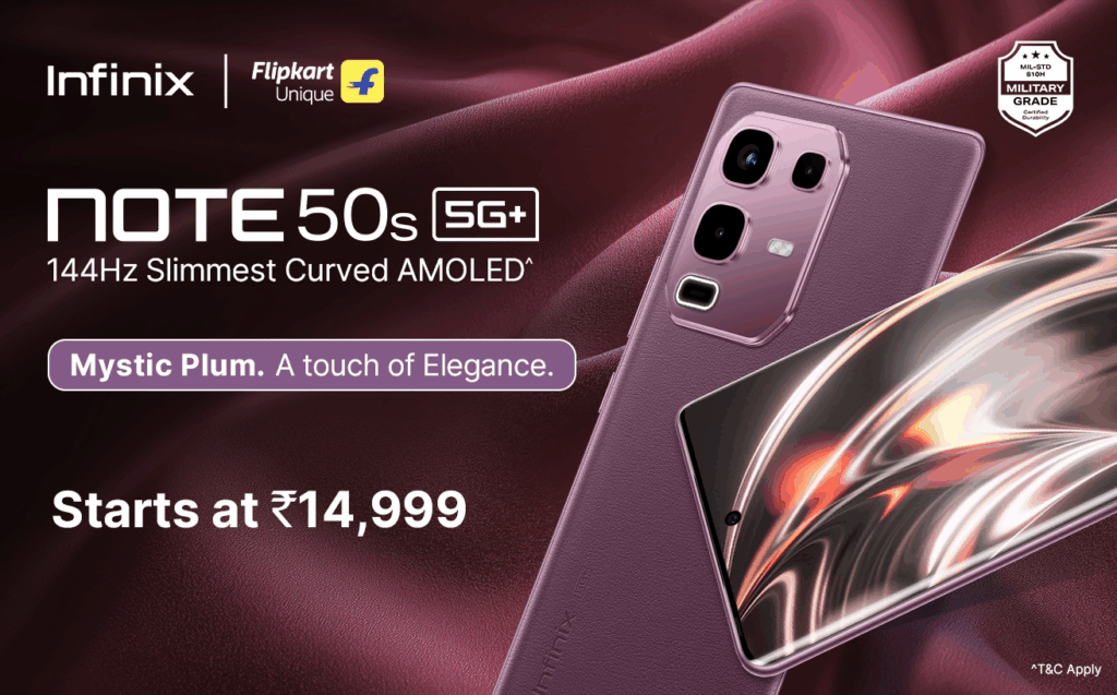 Infinix Note 50s 5G Mystic Plum