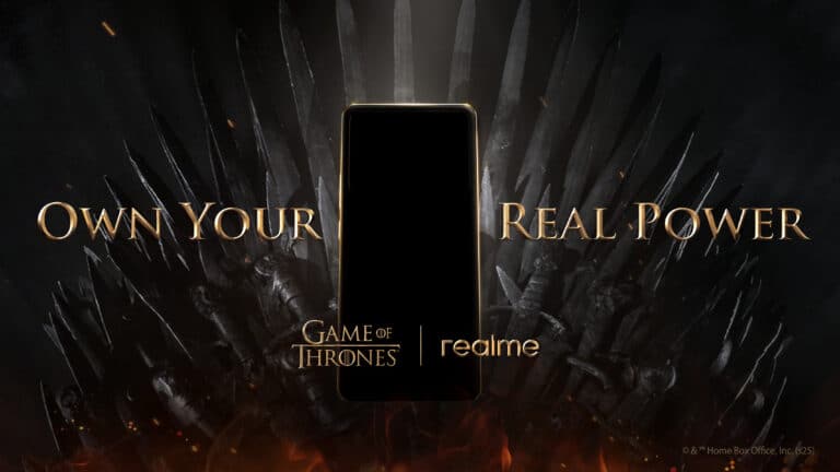 Realme lancia il primo smartphone ufficiale di Game of Thrones