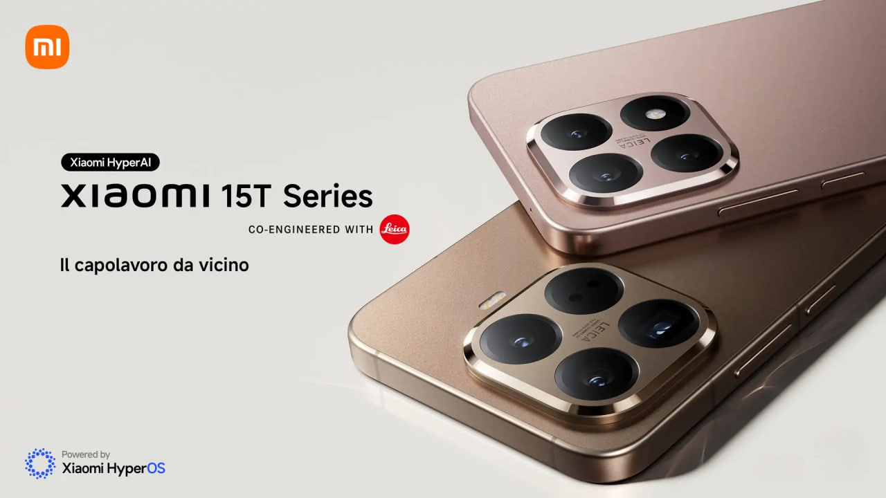 Xiaomi 15T ufficiale: Dimensity 8400‑Ultra, tripla Leica e batteria da 5.500 mAh