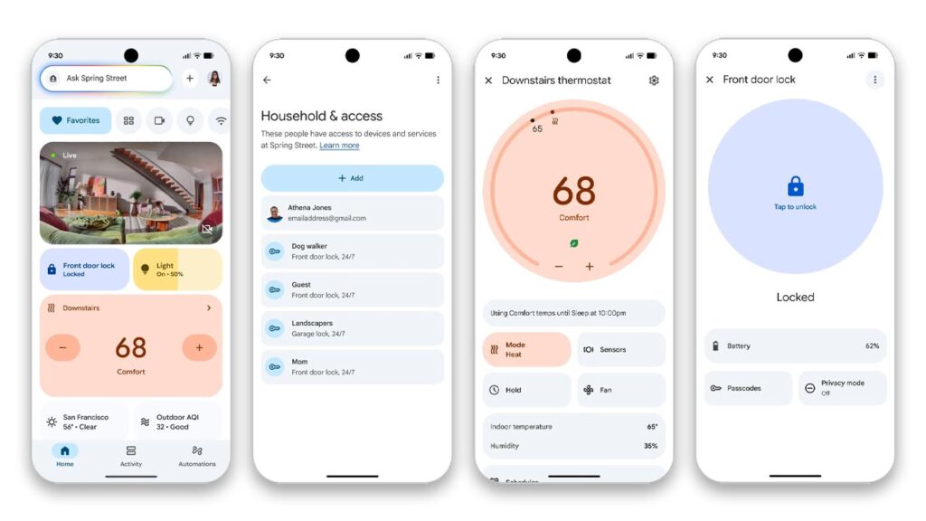 Google Home Redesign