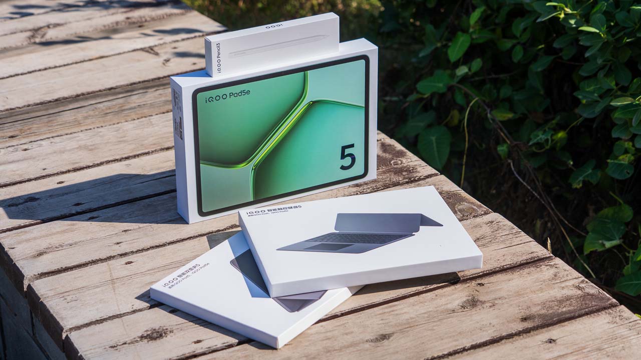 iQOO Pad 5e ufficiale icon Snapdragon 8s Gen 3 e display 144Hz