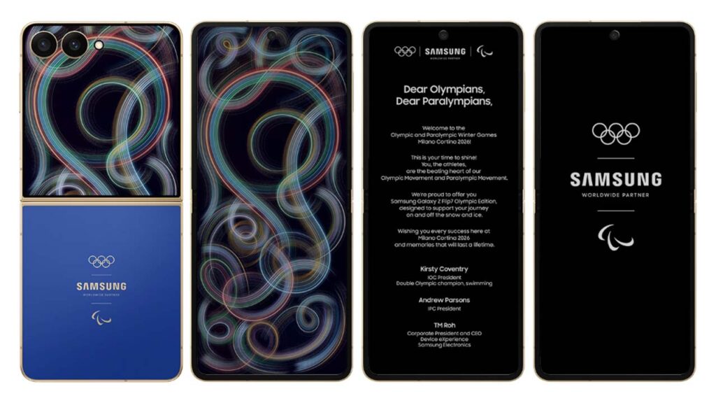 Galaxy Z Flip7 Olympic Edition