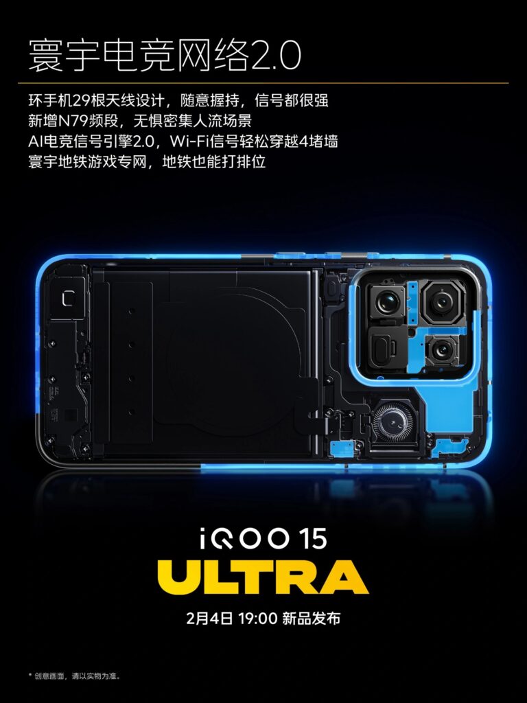 iqoo 15 ultra antenne