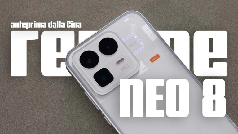 Realme Neo 8 - Anteprima dalla Cina