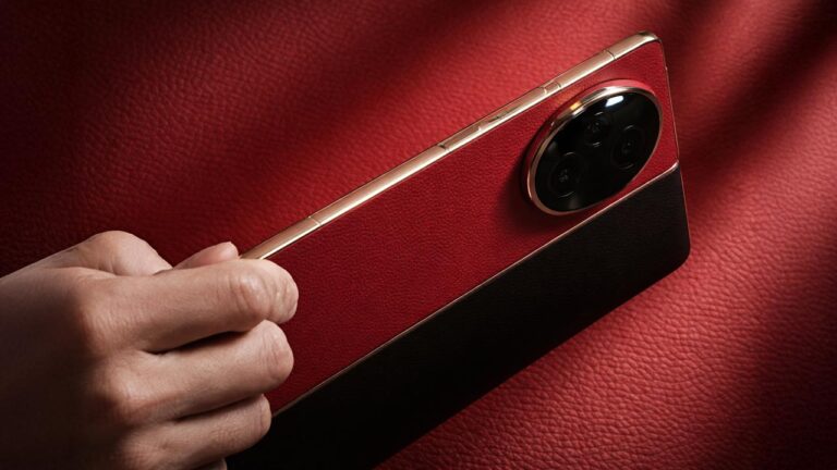 Honor Magic V6 Rosso Pelle Vegana