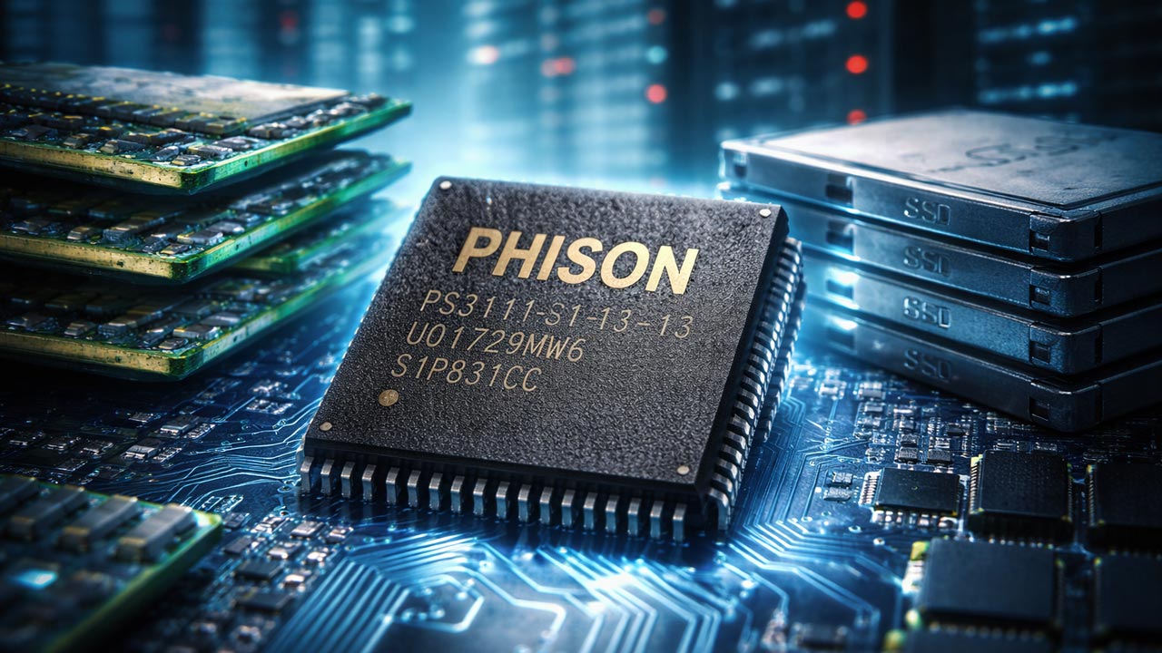 Phison: l’AI causerà carenze di DRAM e NAND fino al 2030