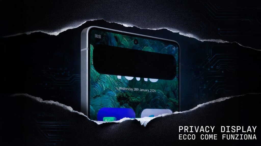Samsung Galaxy S26 Ultra Privacy Display Come Funziona