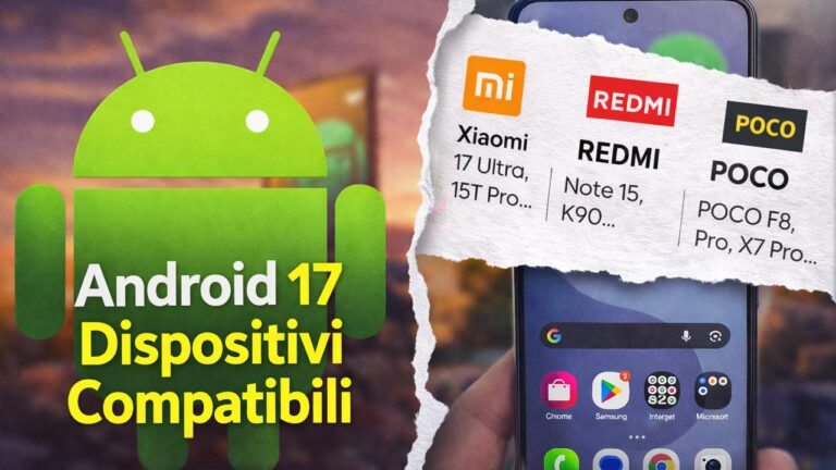 Xiaomi Redmi POCO Android 17