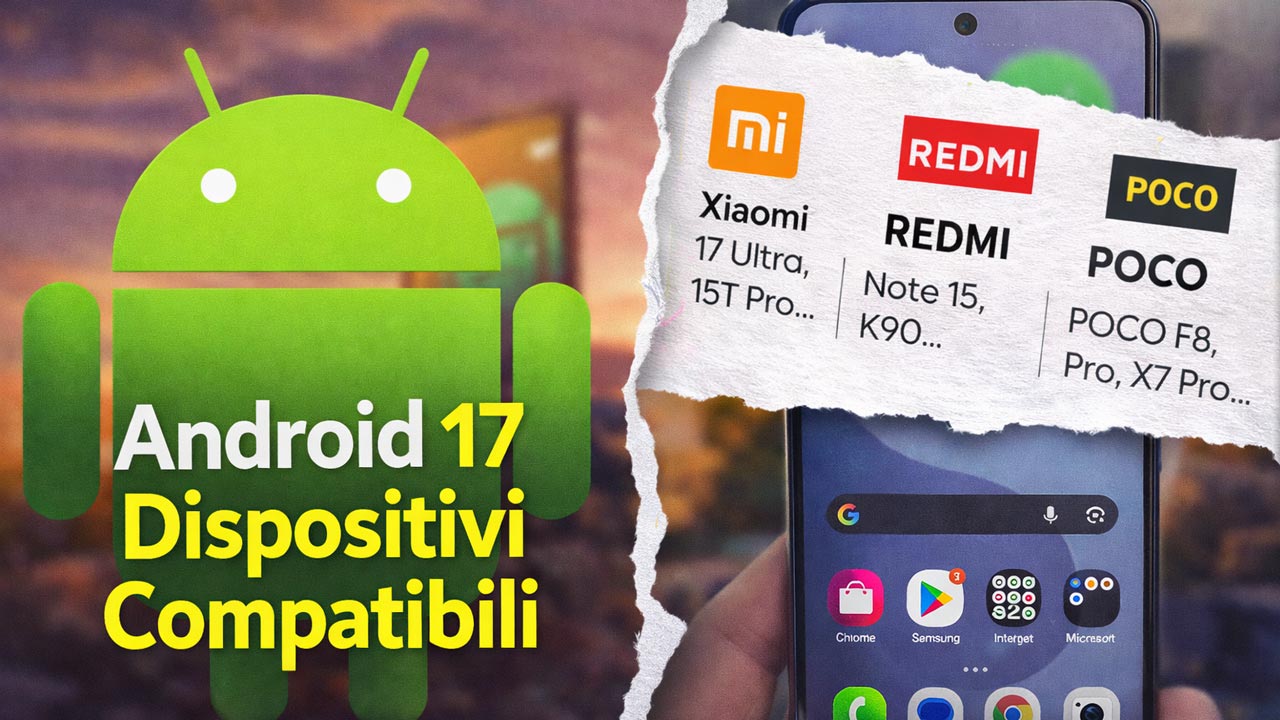 Xiaomi Redmi POCO Android 17