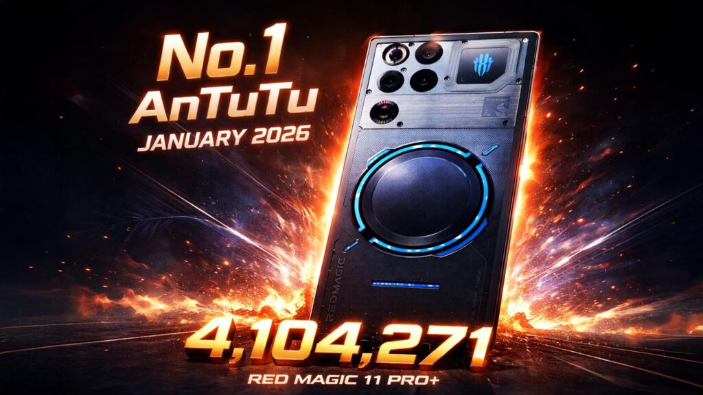 Redmagic 11 pro+ Antutu gennaio 2026