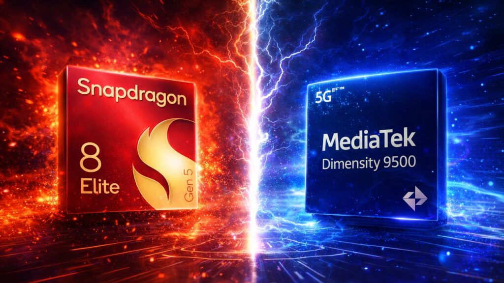Snapdragon 8 elite Gen 5 Vs Mediatek Dimensity 9500