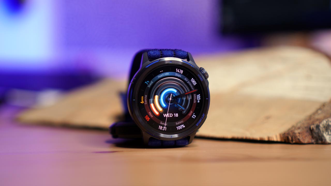 Huawei Watch GT Runner 2 — quadrante acceso