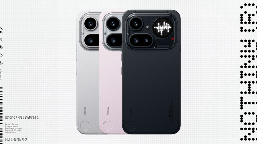 Nothing Phone 4a e 4a Pro