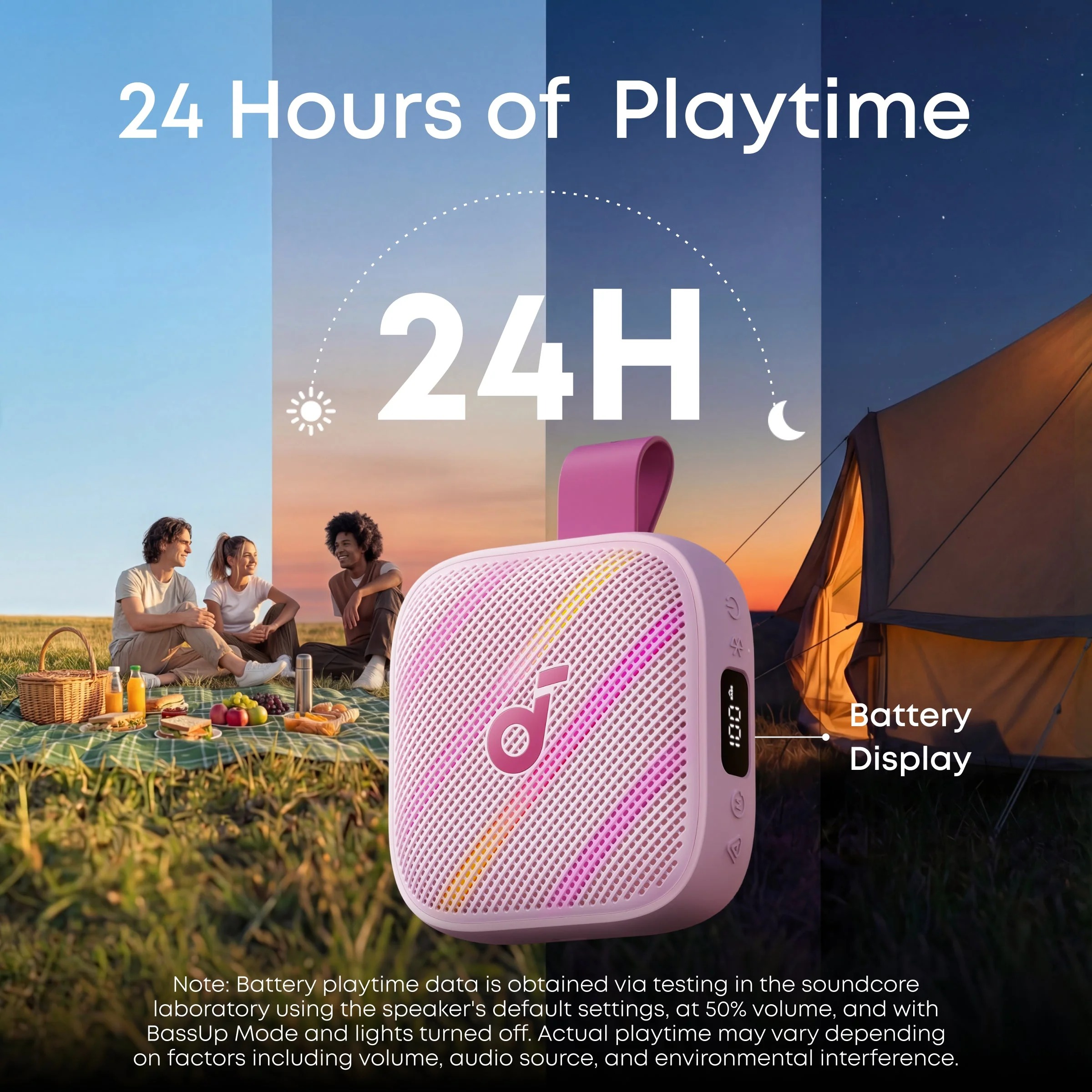 Boom Go 3i design outdoor, compatto e resistente